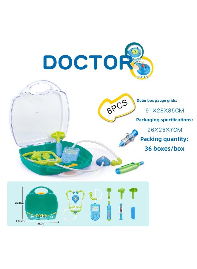 صندوق ألعاب كهربائي محمول مع معدات طبية لنبضات القلب يناسب 6 ألعاب منزلية ممتعة للأطفال - اللون: النوع C - Image 5