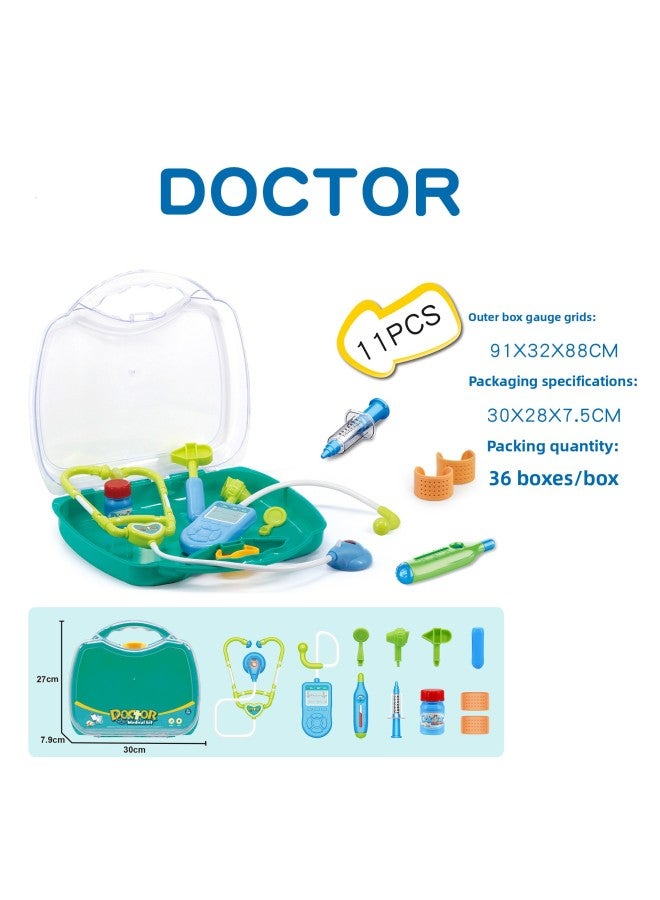 صندوق ألعاب كهربائي محمول مع معدات طبية لنبضات القلب يناسب 6 ألعاب منزلية ممتعة للأطفال - اللون: النوع C - Image 2