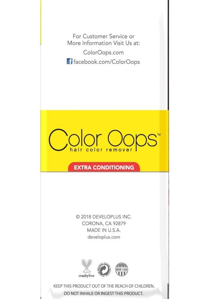 Developlus Color Oops Hair Color Remover Extra Conditioning - 1 Application - Image 4
