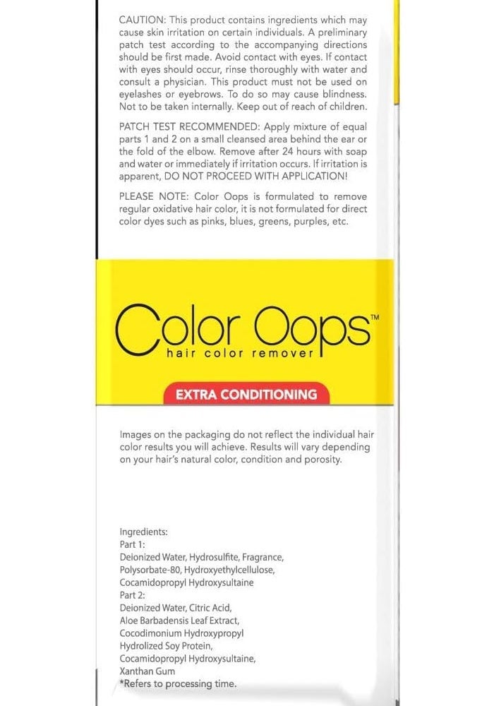 Developlus Color Oops Hair Color Remover Extra Conditioning - 1 Application - Image 2