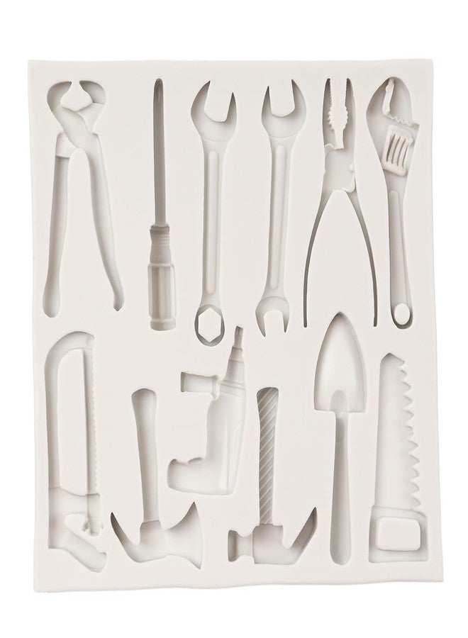 FCKEMLDS Construction Tools Fondant Silicone Molds Hand Tools Chocolate Mold For Cake Decoration Cupcake Topper Polymer Clay Chocolate Candy Sugar Craft Gum Paste - Image 4