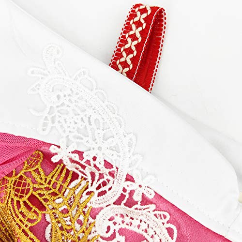 TYHTYM Princess Aurora Costumes Little Girls Sleeping Beauty Dress Up Cosplay Halloween Christmas - Image 4