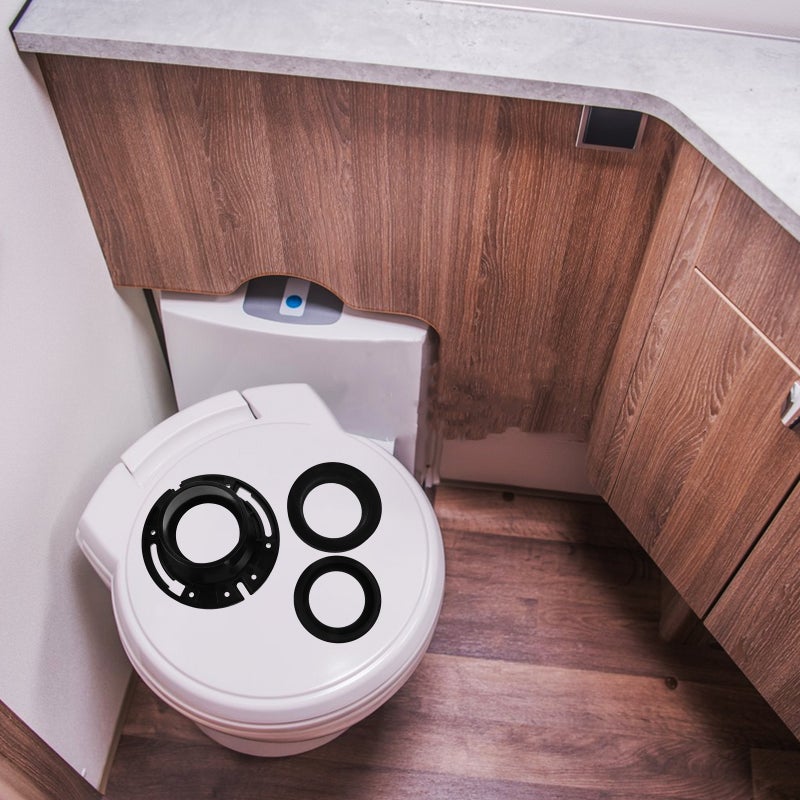 🚽 ختم مقاوم للتسرب لمراحيض المركبات الترفيهية من مواد ABS متينة - Image 5