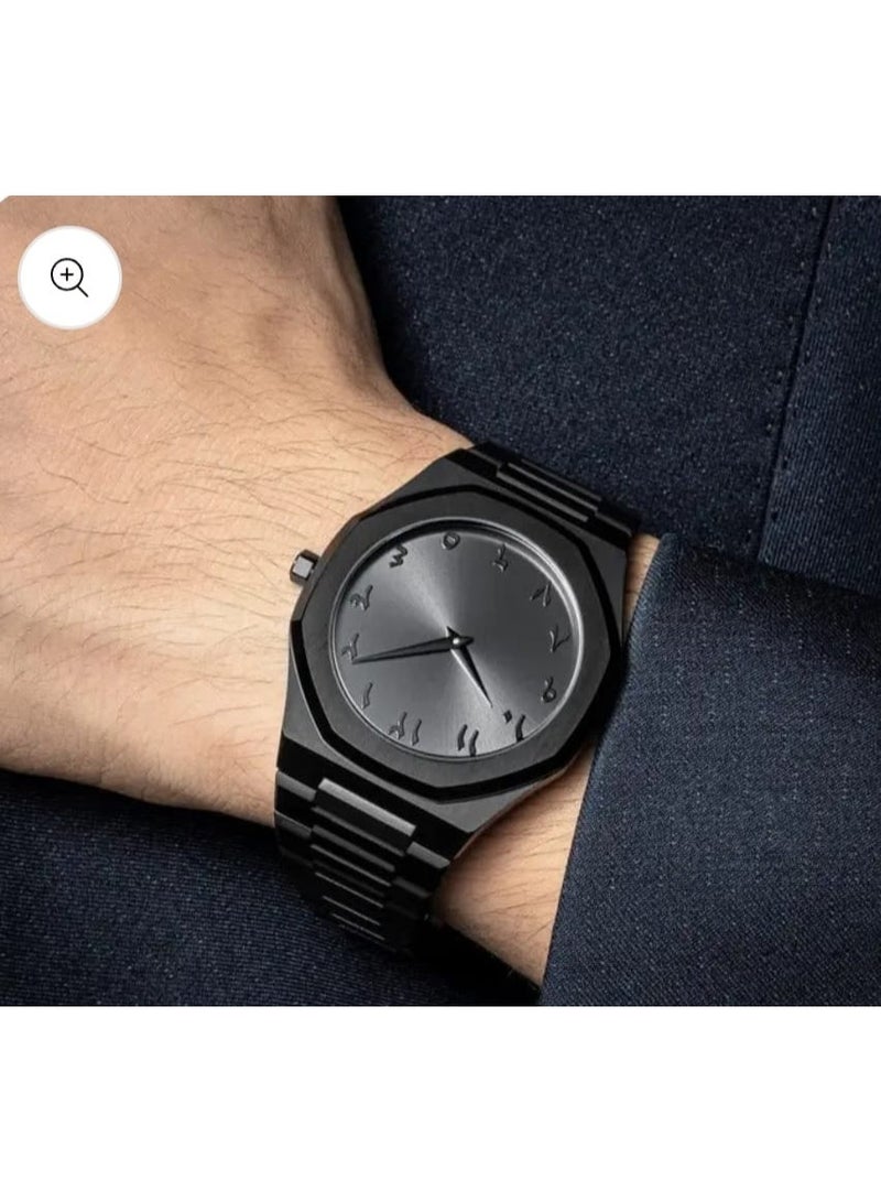 Rivoly Modern men's watch made of carbon fiber, waterproof, with a high-quality Japanese movement. - Image 3