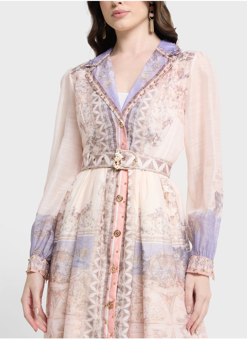 Khizana - Floral Print Dress - Image 1