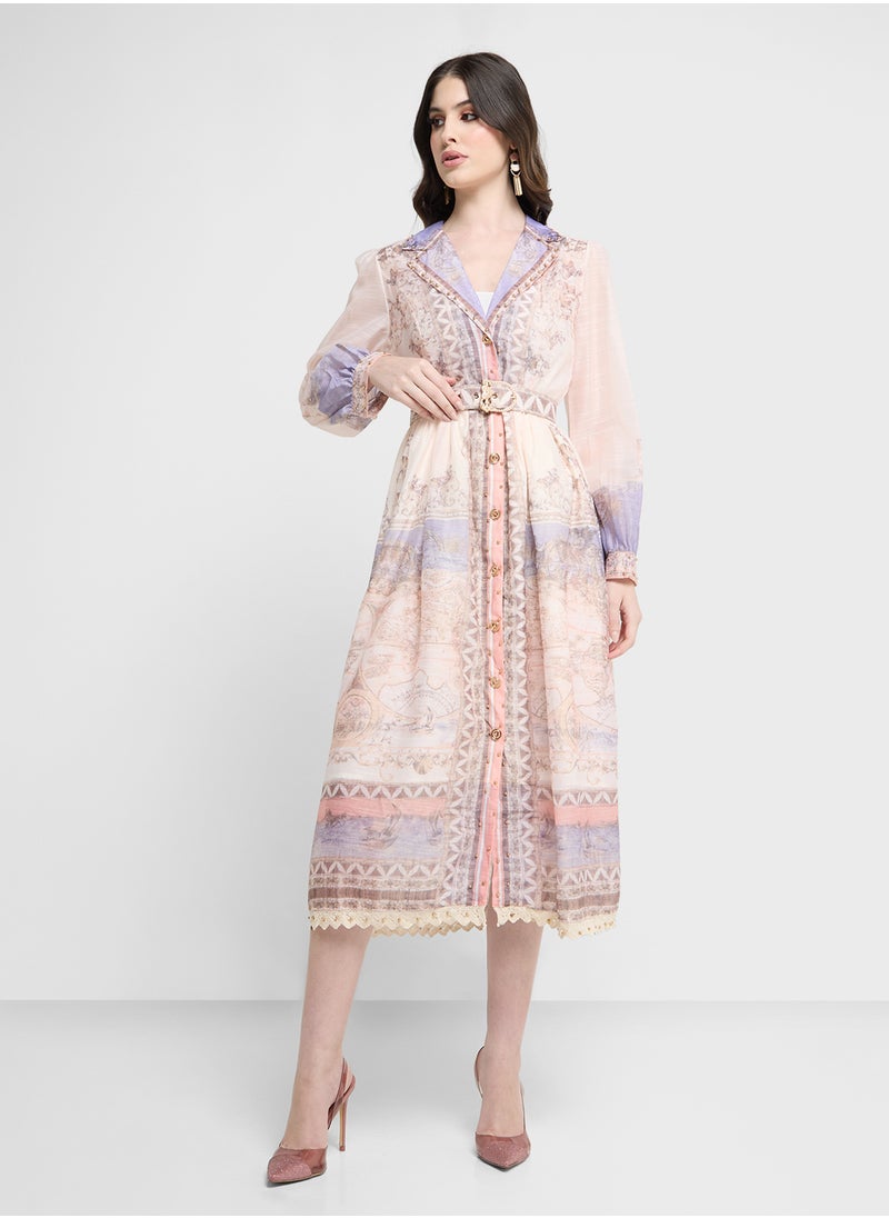 Khizana - Floral Print Dress - Image 1
