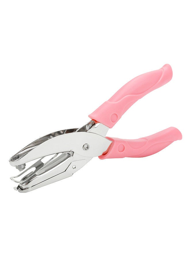 tenwin Handheld One-Hole Punch Single Hole Puncher Heavy Duty 8 Sheet Capacity for Binder Notebook Craft Paper Greeting Cards Scrapbook  - Image 1