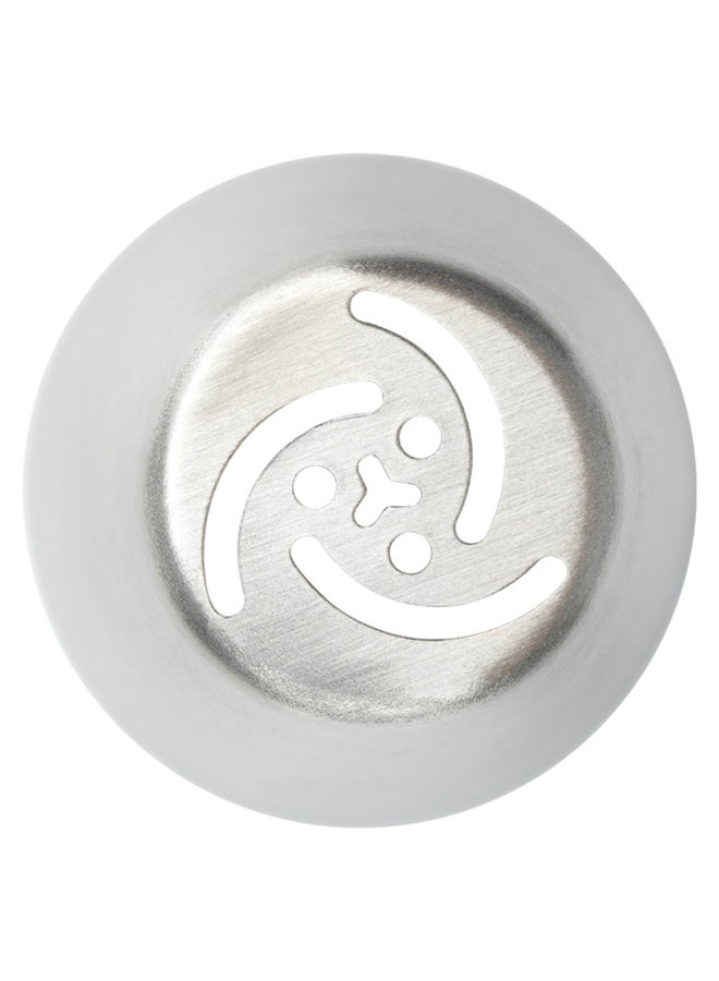 Restaurantware Russian Piping Tip, 1 Flower Cake Decor Piping Tip - #19, Corrosion-Resistant, Stainless Steel Decorating Tip For Frosting, Dishwashable, Decorate Cupcakes, Cakes, or Cookies - Image 1