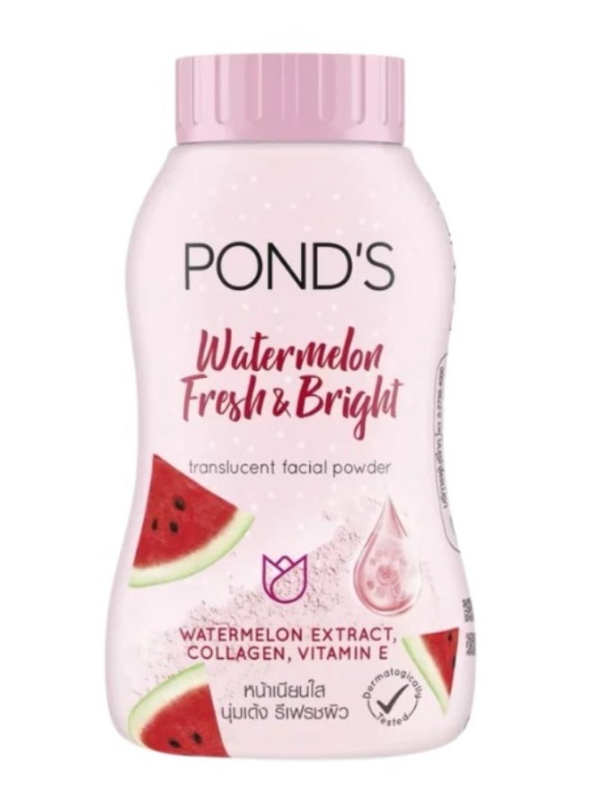 POND'S Watermelon Fresh & Bright Translucent Facial Powder - 50 Gm - Image 1