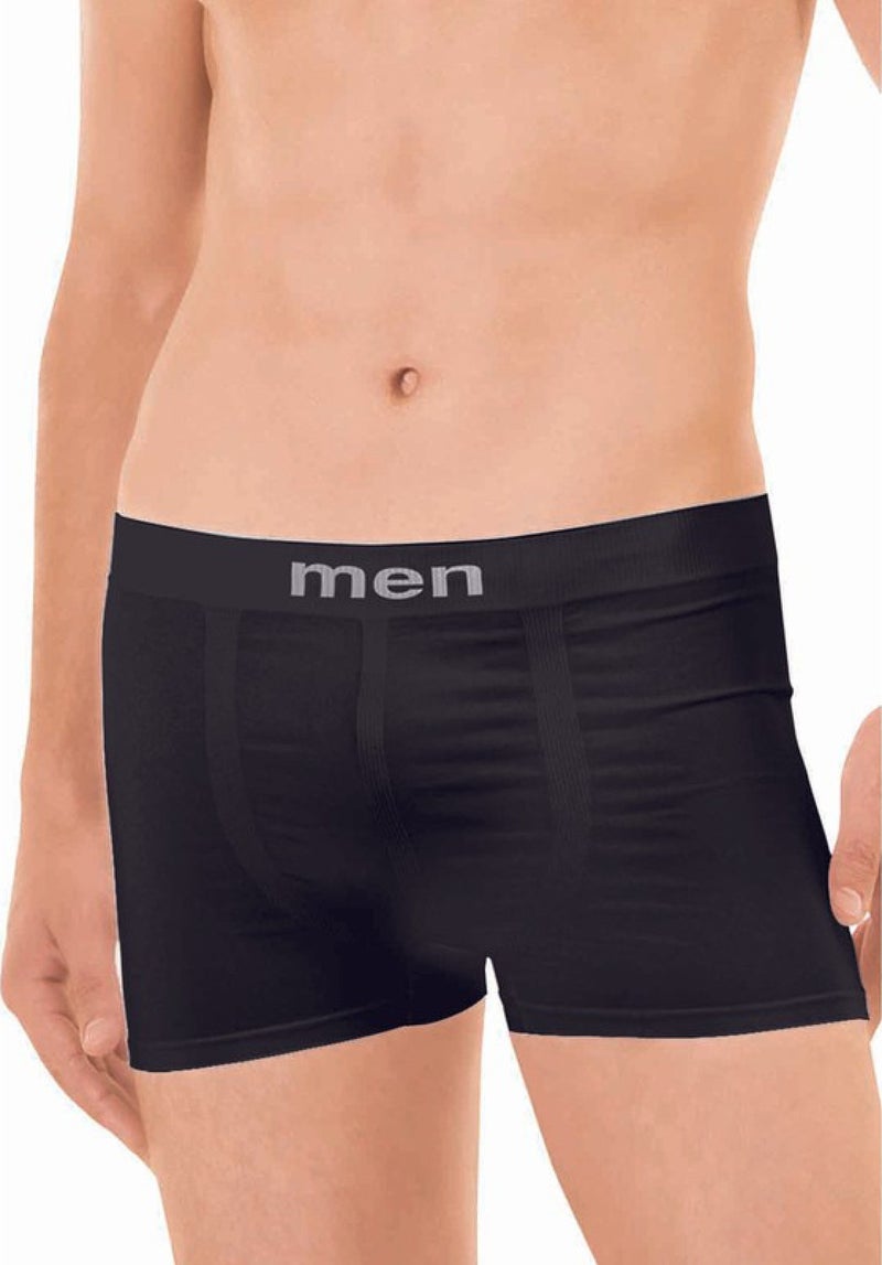 Elite Life Black Color Seamless Boxer