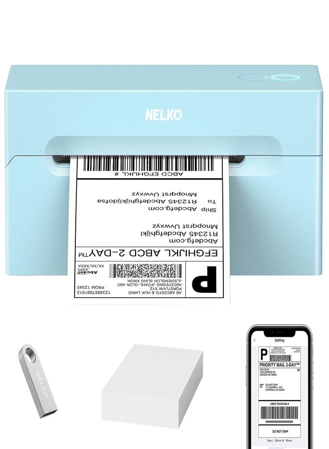 Nelko Bluetooth Thermal Shipping Label Printer - Image 1