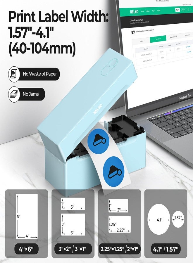 Nelko Bluetooth Thermal Shipping Label Printer - Image 4