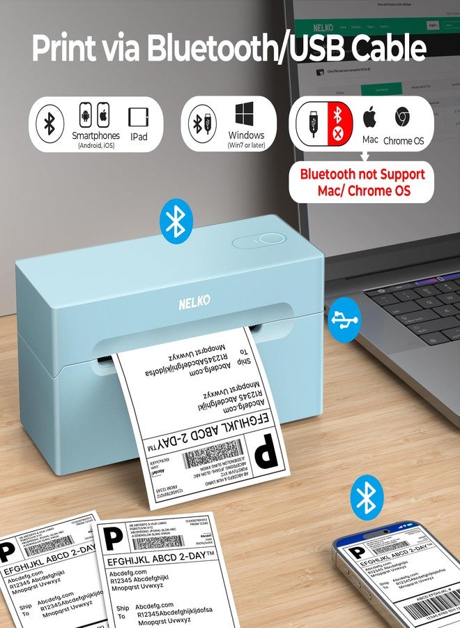 Nelko Bluetooth Thermal Shipping Label Printer - Image 3