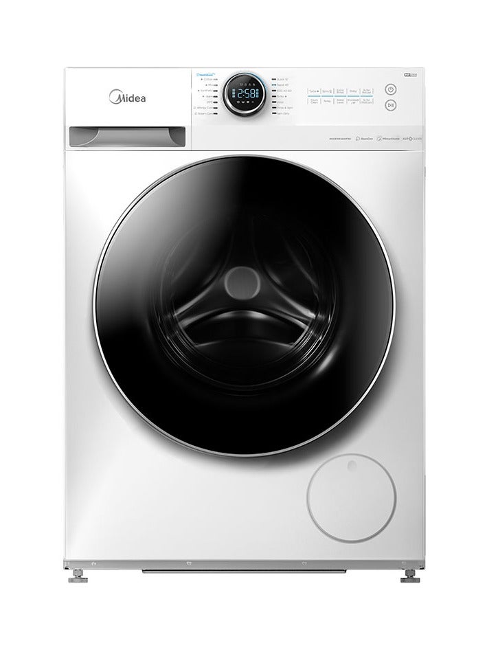 Midea Washer Front Load – 12 Kg Washer – 14 Programs 12 kg MF200W120W1WSA White - Image 1