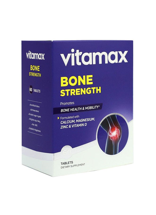 Vitamax Bone Strength 60 Tablets  - Image 1