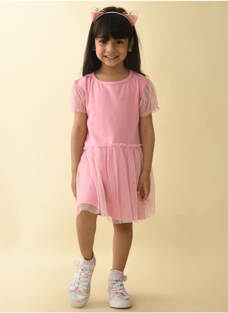 LILPICKS Neted Dropwaist Dress  - Image 5