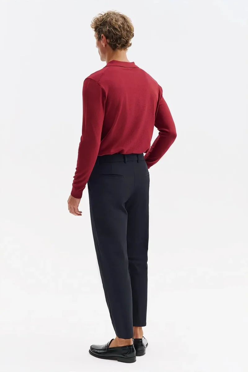 Giesto Navy Blue GIESTO Men's Suit Pants for Men | Best Price UAE