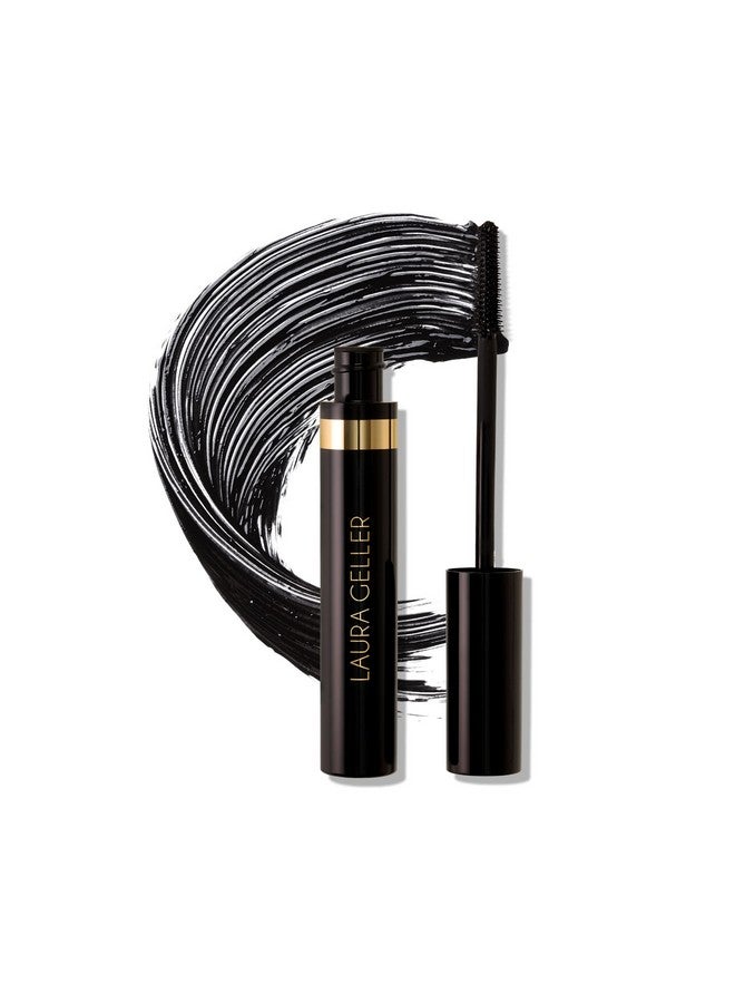 LAURA GELLER NEW YORK LAURA GELLER NEW YORK Kajal Longwear Mascara - Lengthening, Defining, Curling, Buildable Formula Eye Makeup - Innovative Curling Brush - 1 count  - Image 1