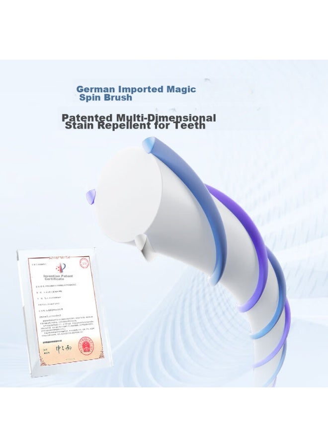 JD.com Jd Jingzao Electric Toothbrush Heads, Magic Rotating Whitening Model, 3-pack, Compatible With Jd Jingzao Sonic Electric Toothbrush Jz5s - Image 3