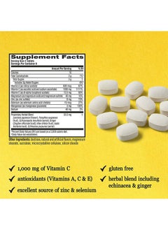 Airborne 1000Mg Vitamin C Chewable Tablets With Zinc Immune Support Supplement With Powerful Antioxidants Vitamins A C & E 32 Chewable Tablets Citrus Flavor  - Image 4