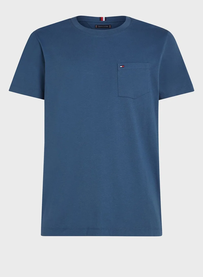 TOMMY HILFIGER Logo Crew Neck T-Shirt