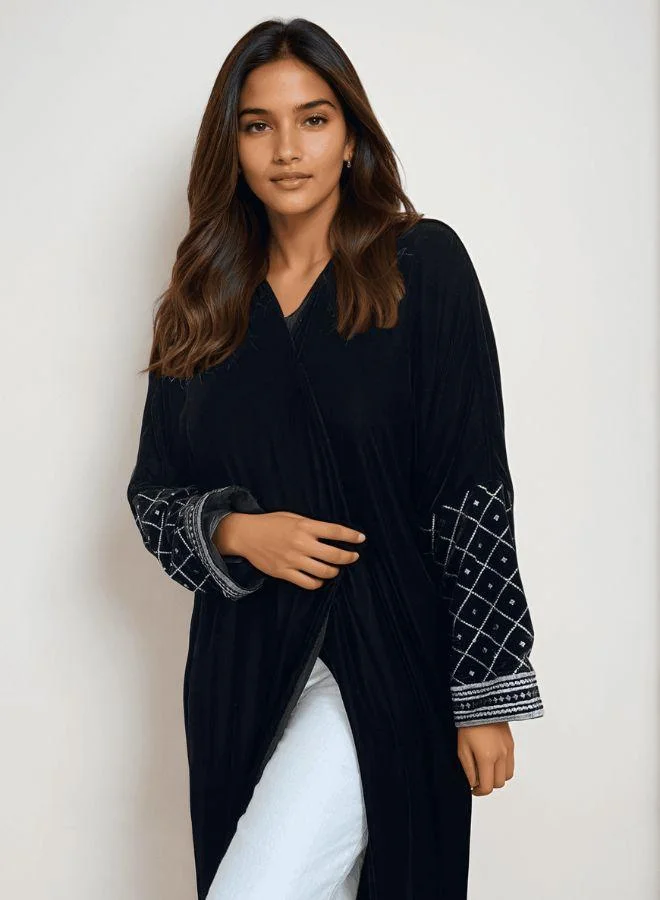 The Untitled Project Autumn Electra - Abaya & Scarf Set