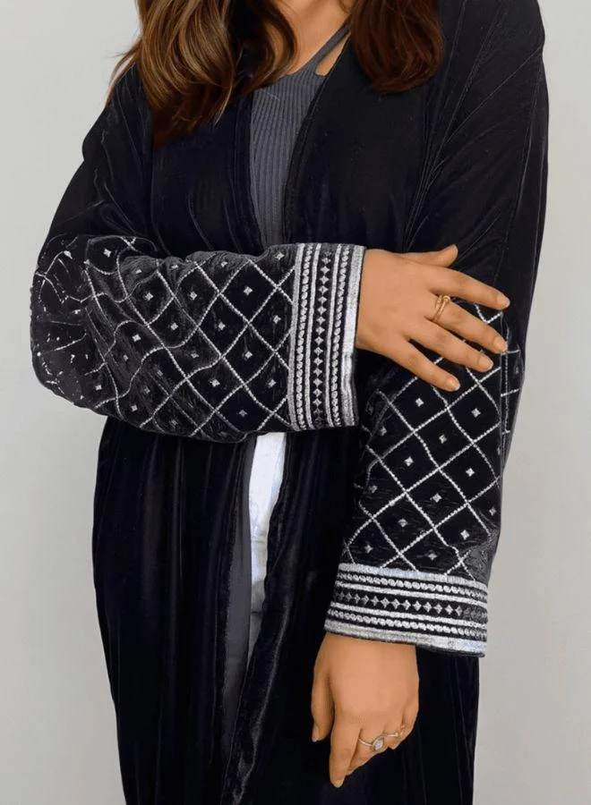The Untitled Project Autumn Electra - Abaya & Scarf Set