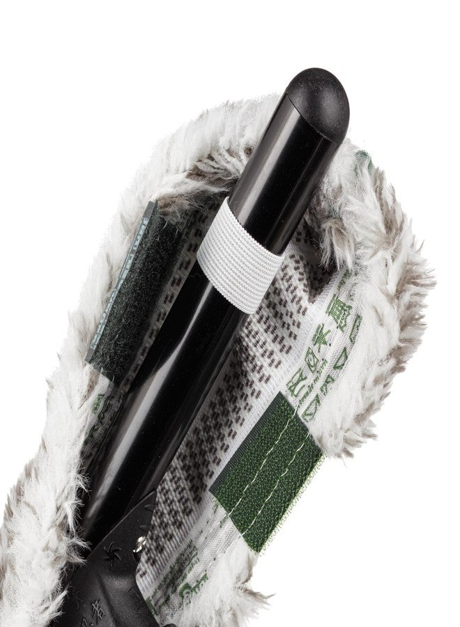 Unger Commercial 14" Microfiber Window Washer Sleeve with Dual Scrub Pads, Pack of 10 - High Water Retention and Streak-Free Cleaning NJ350 - Image 4