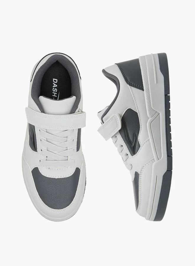 Dash Boys Hook And Loop Ankle Sneakers