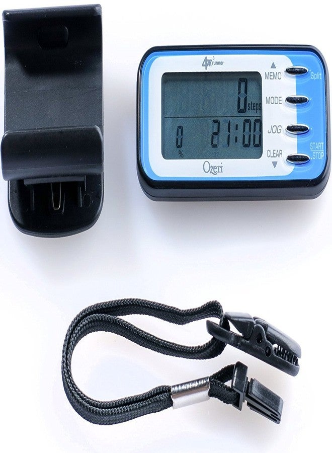Ozeri 4x3runner Pocket 3D Pedometer and Activity Tracker with Dual Walking & Running Mode Technology - Image 3