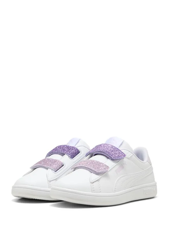 PUMA Kids Smash L Glitter Velcro V Ps