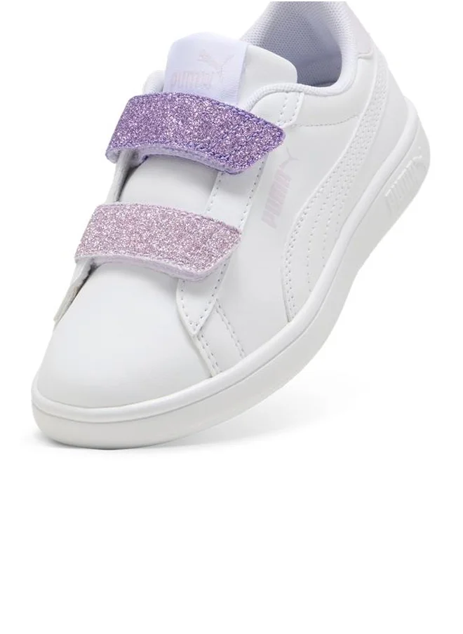 PUMA Kids Smash L Glitter Velcro V Ps