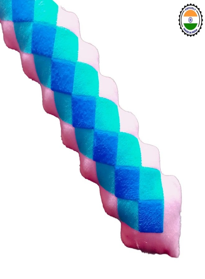 TechMax Solution سيف تيك ماكس سوليوشن - صنع بالكامل في الهند - لعبة سيف قطيفة ناعمة (36 سم، سيف وردي) - Image 5