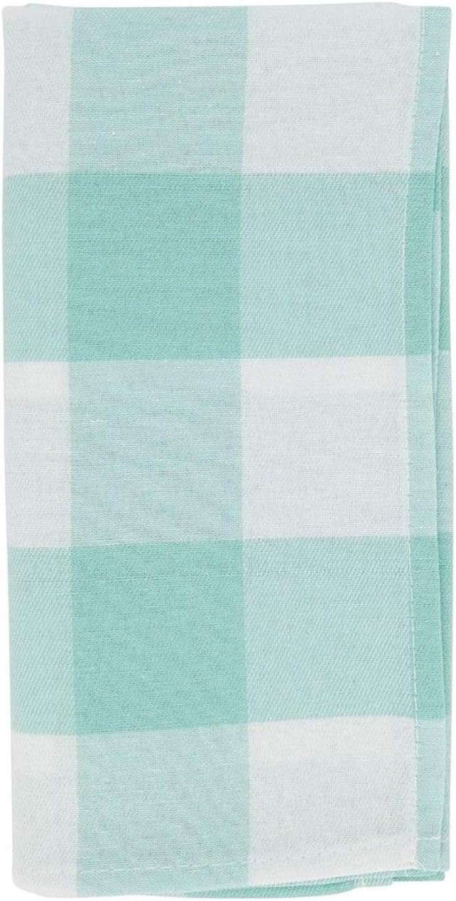 Fennco Styles Buffalo Plaid Checkered Classic Cotton Blend Tabletop Collection Green 20 x20 Inch Napkins Set of 4  Dinner Napkins for Banquets Christmas Special Events and Home Dcor - Image 2
