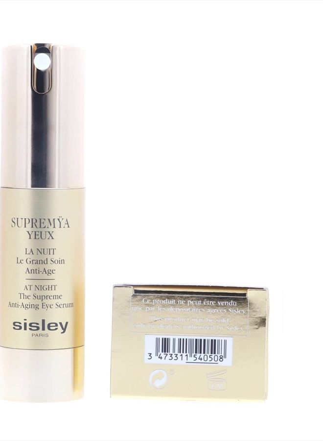 Sisley Supremya Eyes at Night The Supreme Anti-Aging Eye Serum, 0.52 Ounce