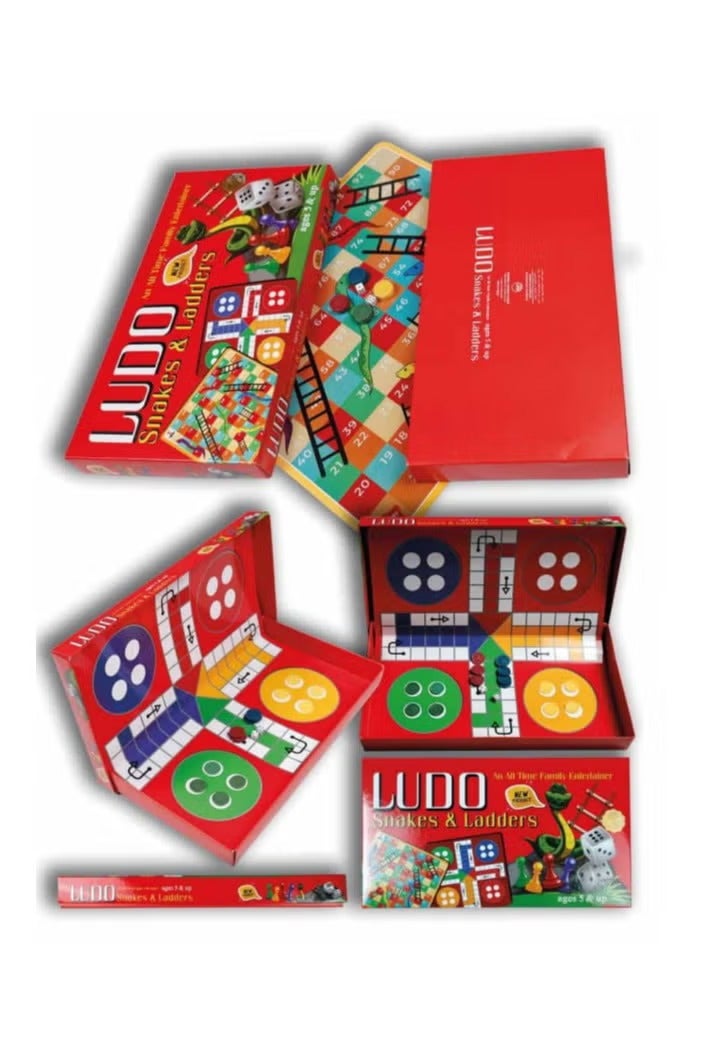 لودو لعبة لوحية 2 في 1 لودو وسلالم وثعابين – لعبة كلاسيكية ممتعة للأطفال والكبار، مناسبة من 2 إلى 4 لاعبين، مثالية للسهرات العائلية، تنمية التفكير والتفاعل، سهلة الاستخدام والتخزين، هدية رائعة لجميع الأعمار