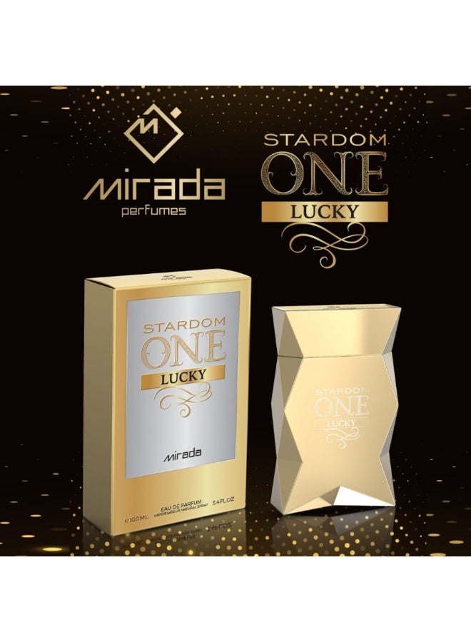 Mirada Stardom One Lucky EDP For Men 100ml - Image 3