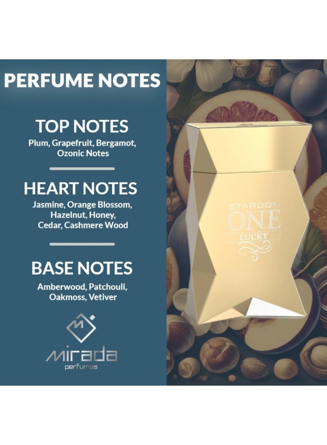 Mirada Stardom One Lucky EDP For Men 100ml - Image 5