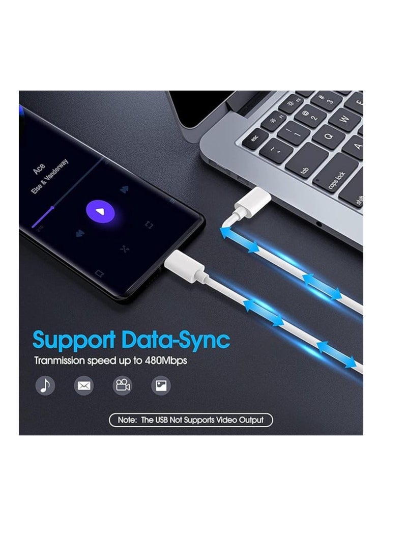 Terabyte iPhone Charger Cable 1M, USB C to USB C Charging Cable PVC PD Fast Charge Type C Cable - Image 4