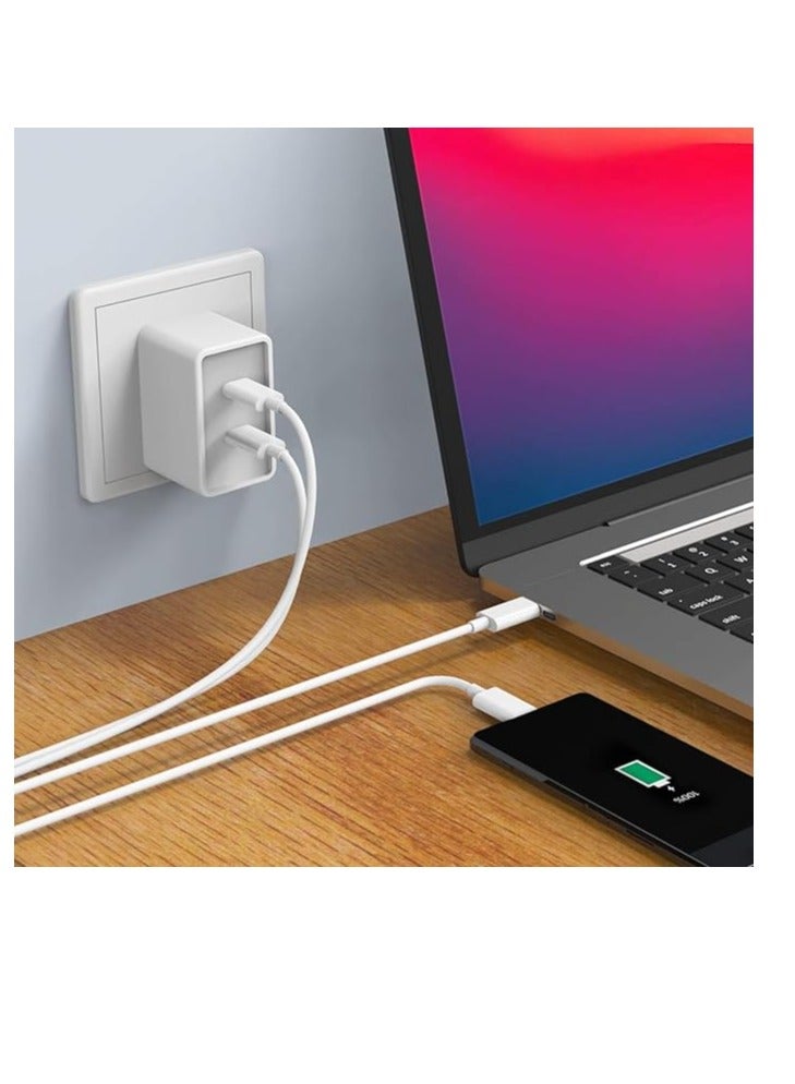 Terabyte iPhone Charger Cable 1M, USB C to USB C Charging Cable PVC PD Fast Charge Type C Cable - Image 5