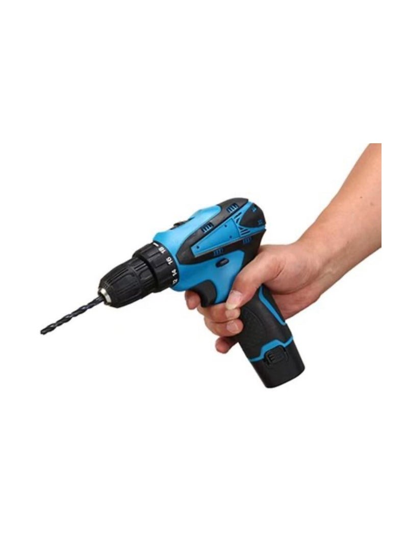 12V Chargeable Electric Drill (Lithium battery, Rechargeable) Electric Screwdriver Screw driver