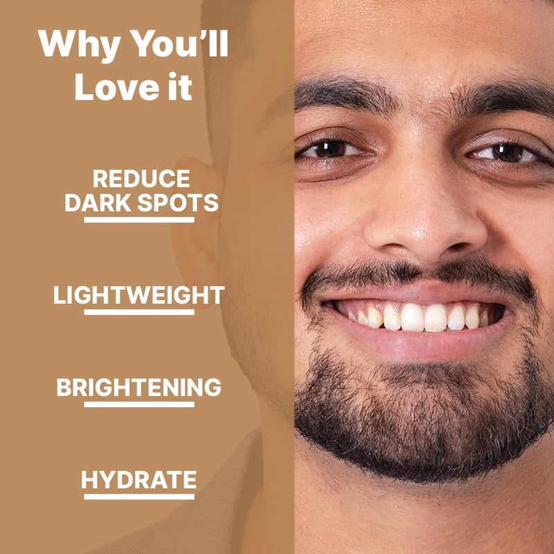 Allman ALL MAN Skin Brightening Face Gel Brightens  Even Skin tone Reduce Dark Spots  Hyperpigmentation LongLasting Hydration with Aquaxyl Ectoin  Hydrolyzed Rice Protein  100g - Image 3