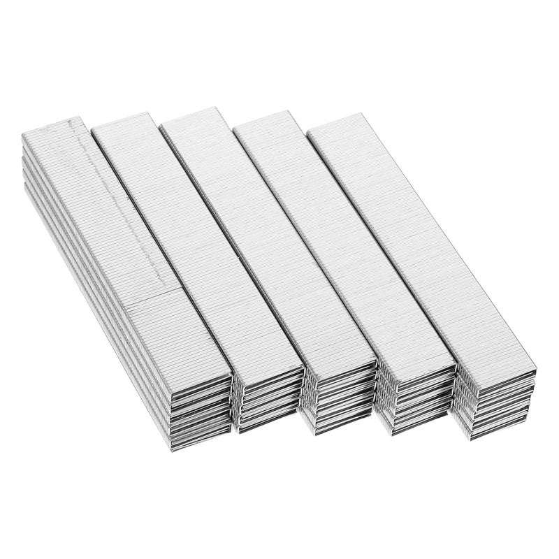 INOOMP Heavy Duty U-Shaped Metal Staples for Power Nailers and Pin Nailers, 422j Standard Staples 5000pcs Box, Suitable for Wood Furniture, Carpentry, and DIY Construction Projects - Image 1