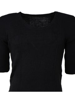 Oppland Men's Winter Wool Thermal Undershirt Short Sleeve Thick Classic Wool Knitted Solid Color Keeps Warm  - Image 2
