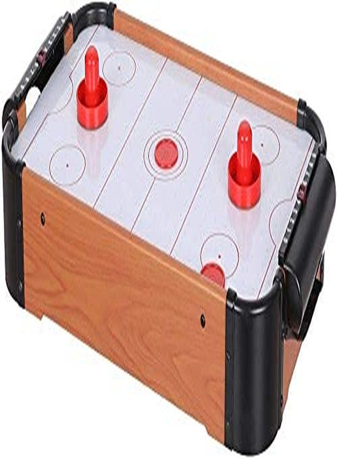 OANGO Wooden Indoor Air Hockey Game Table, A Toy for Girls and Boys,Table- Top Game for Kids, Teens, Adults- Battery-Operated (Big Size) Batteries (not Included) - Image 2