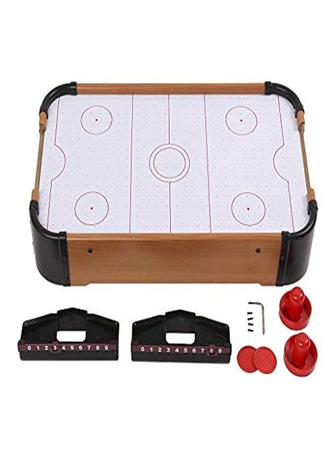 OANGO Wooden Indoor Air Hockey Game Table, A Toy for Girls and Boys,Table- Top Game for Kids, Teens, Adults- Battery-Operated (Big Size) Batteries (not Included) - Image 3