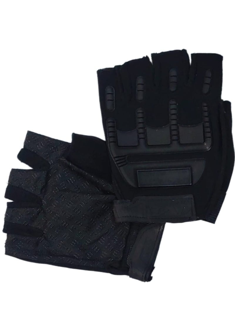 Half finger gloves for gym and motorcycle riding - Image 2