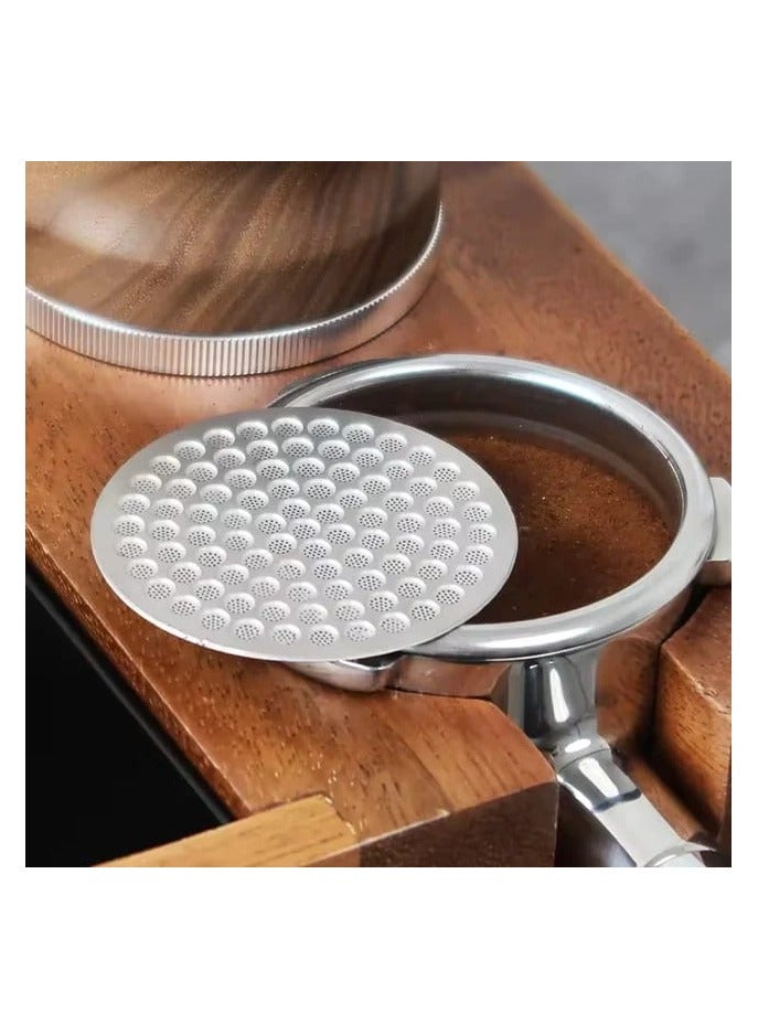 Liying 2Pcs 51mm Espresso Puck Screen - Food-grade 316 Stainless Steel Espresso Filter - 0.8mm Thickness - Reusable Espresso Screen Filter Mesh for Espresso Portafilter  - Image 5