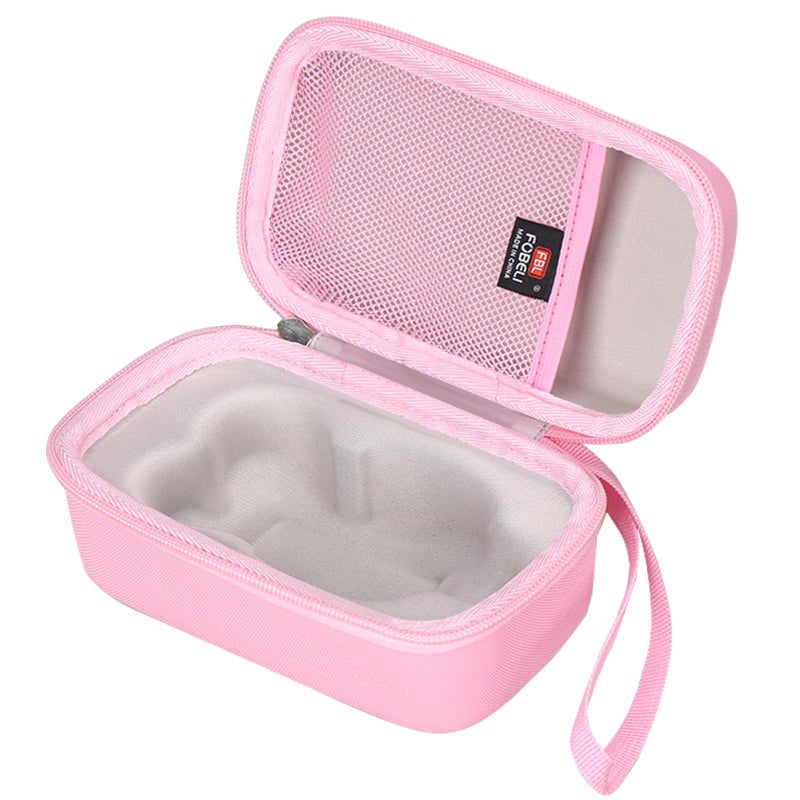FBLFOBELI Hard Travel Case for NuFACE Mini/MINI+ Starter Kit, Hunvva EP-300 Mini Microcurrent Facial Device (Case Only) (Pink) - Image 3