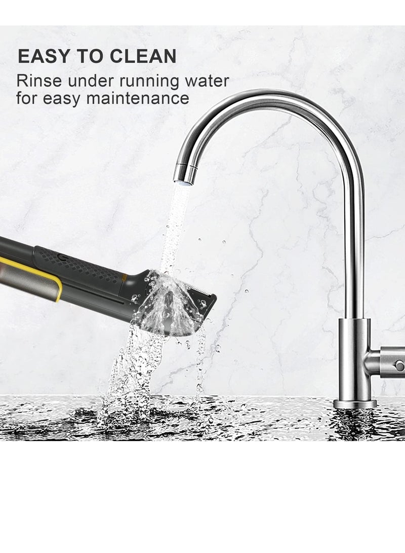 Zikra مقلم شعر الجسم للرجال، ماكينة حلاقة الجسم للرجال، مقلم كهربائي مقاوم للماء، مقلم لحية لاسلكي للرجال، مقلم بيكيني للنساء قابل للشحن عبر USB - Image 5